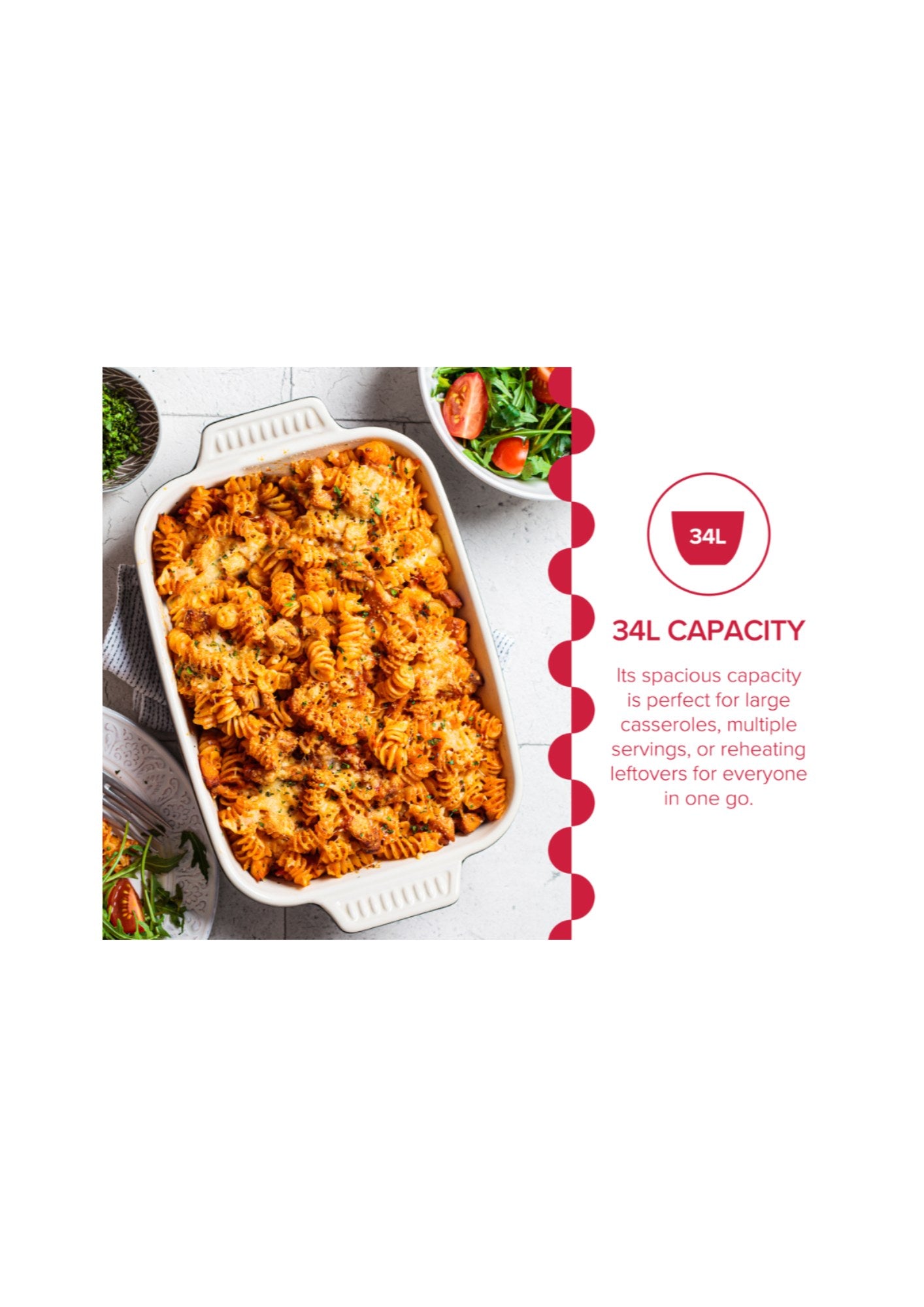 Defy 34L Grill Microwave – DMO392