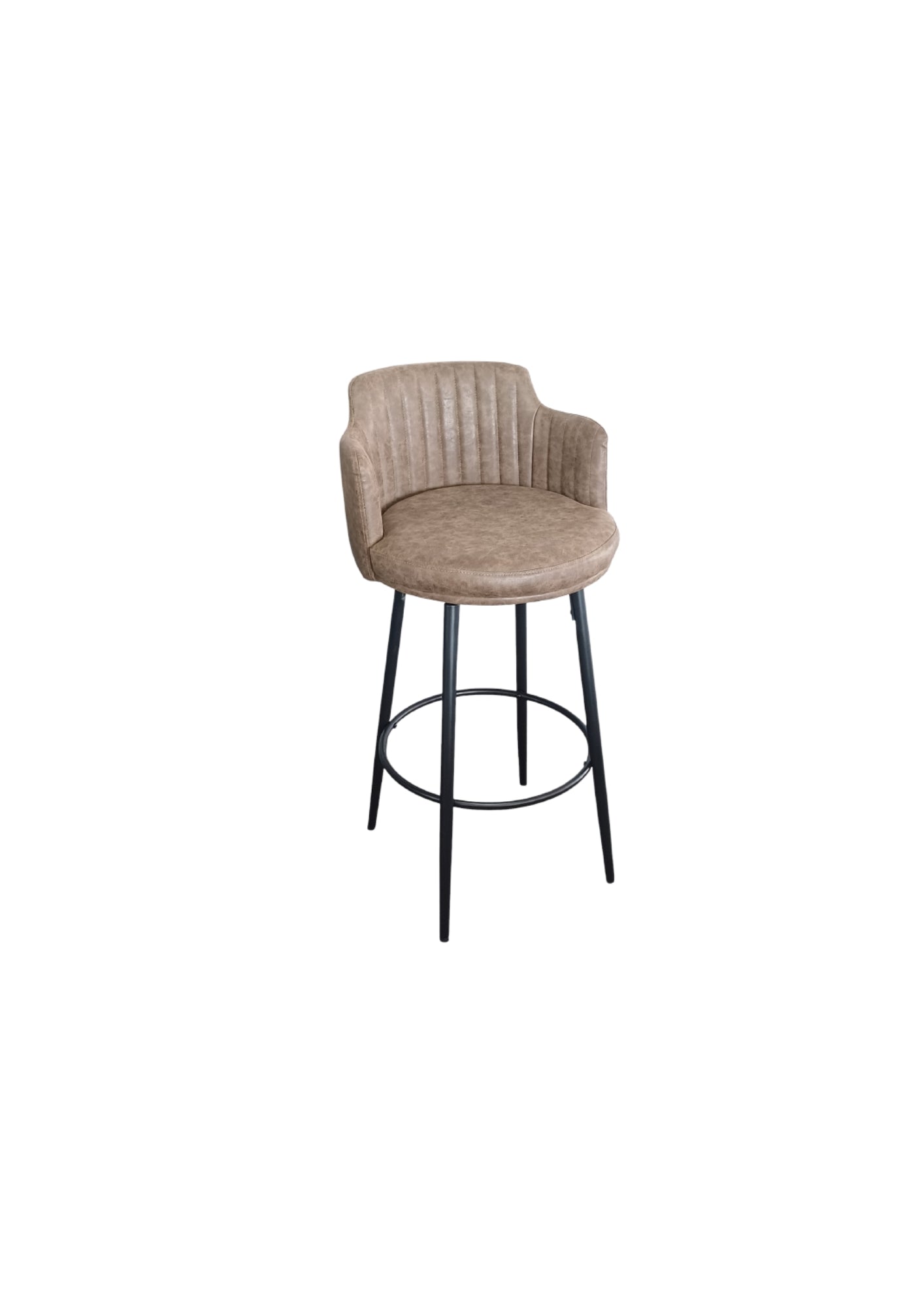 Archie Swivel Bar Stool - 75cm