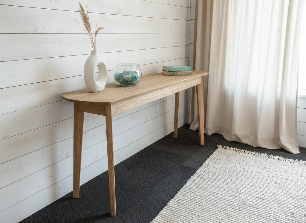 Cortina Server – Natural Wood Finish