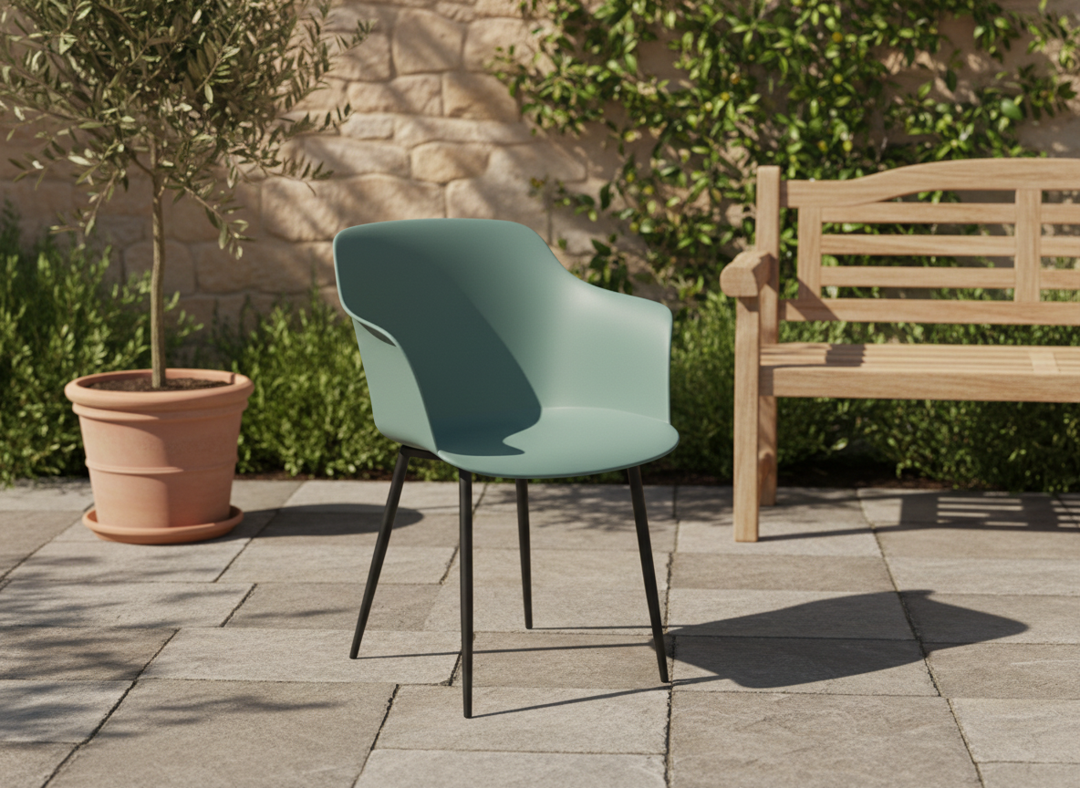 Envy Patio Chair - Dusty Green