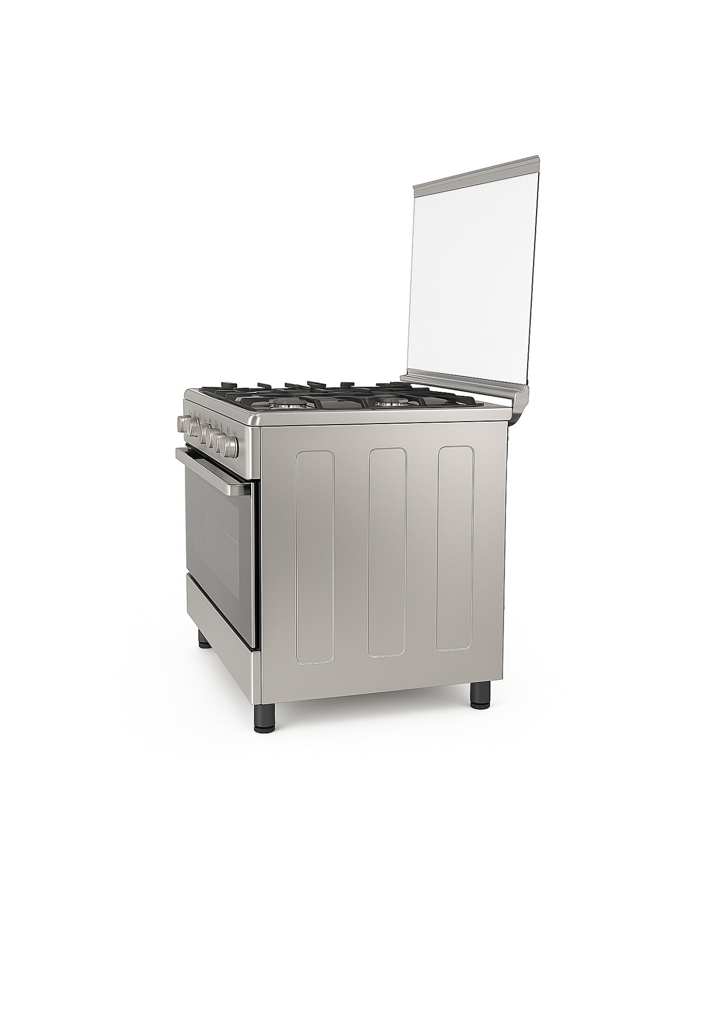 Ferre 90cm 5 Gas Burner Stove (1 Wok Burner) With Electric Oven 59S50E3