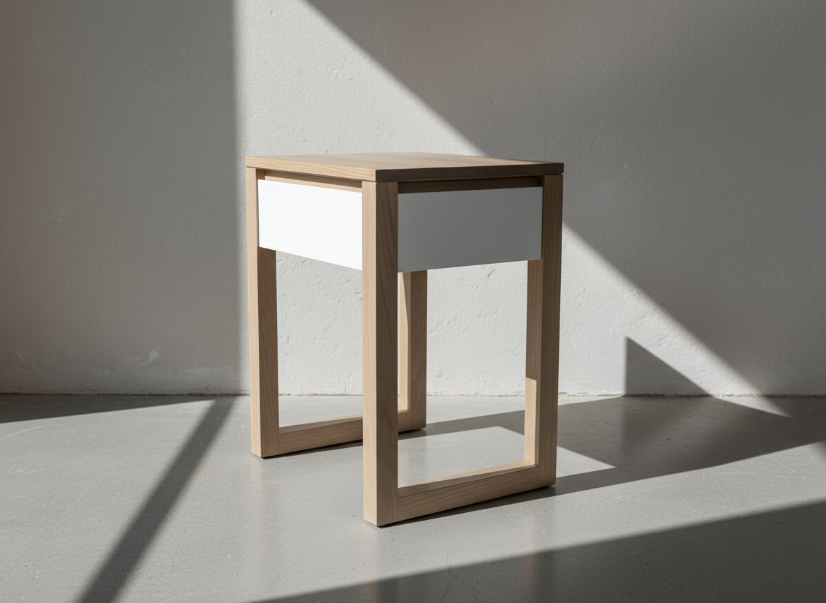 Oslo Pedestal - 1 Drawer Open Sides