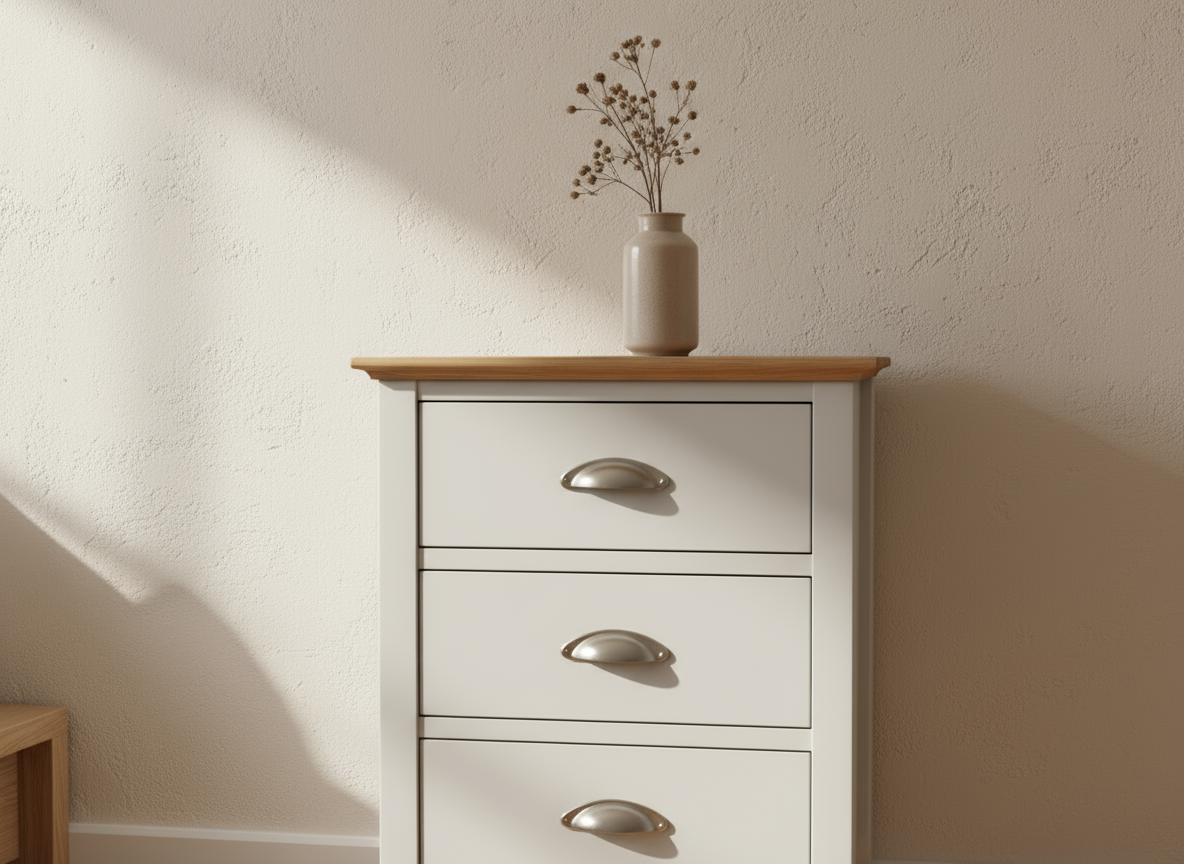 New England Pedestal – 3 Drawer