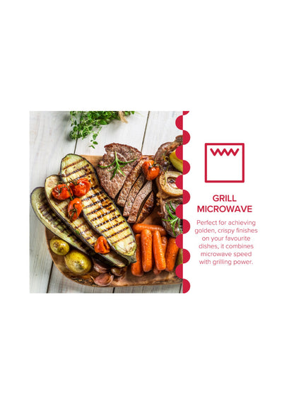 Defy 34L Grill Microwave – DMO392