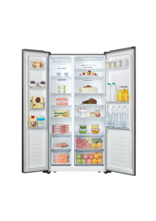 Hisense 508L Side By Side Fridge-Freezer H670SIT
