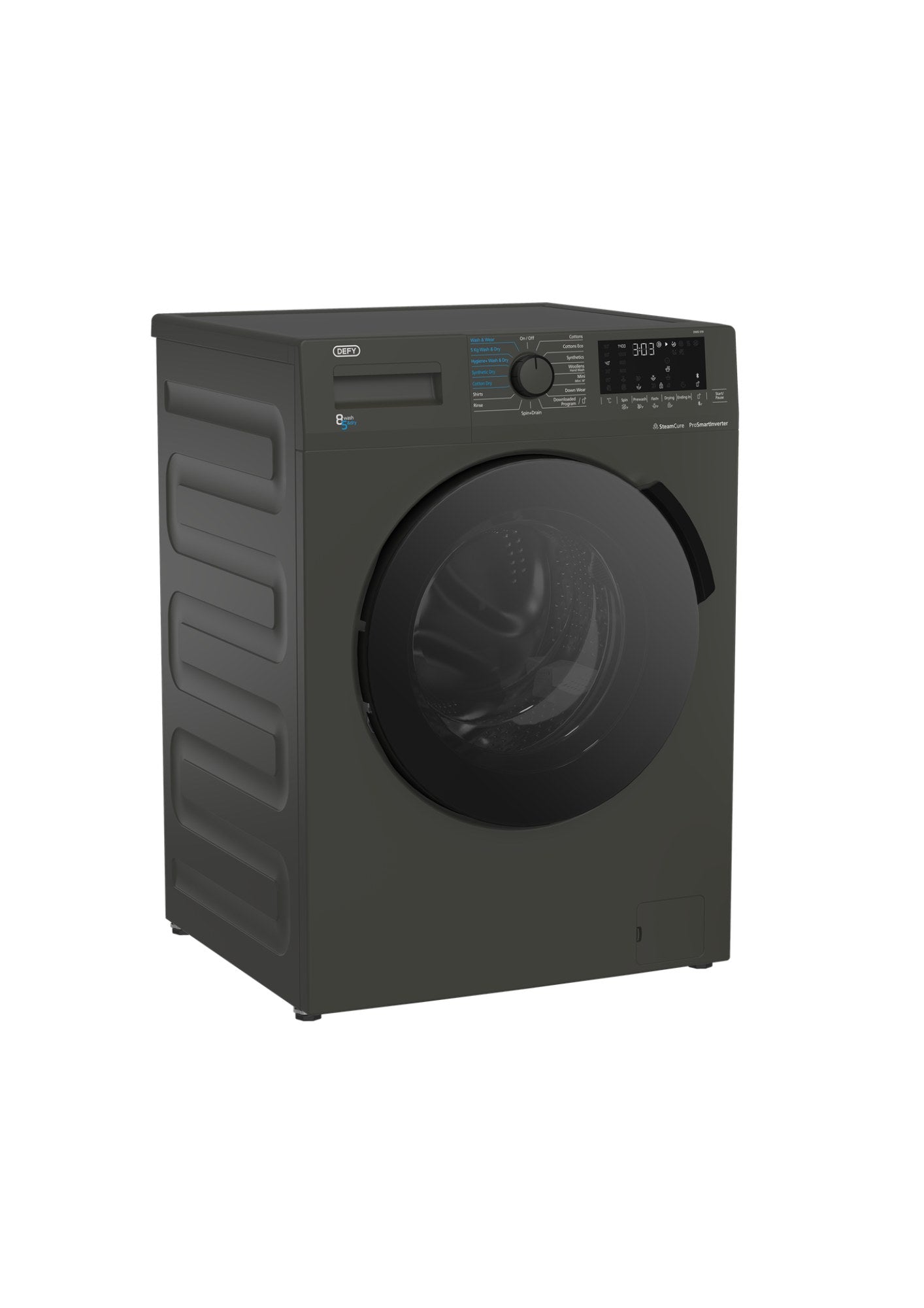 Defy 8/5kg Washer Dryer SteamCure Technology Manhattan Gray DWD 319
