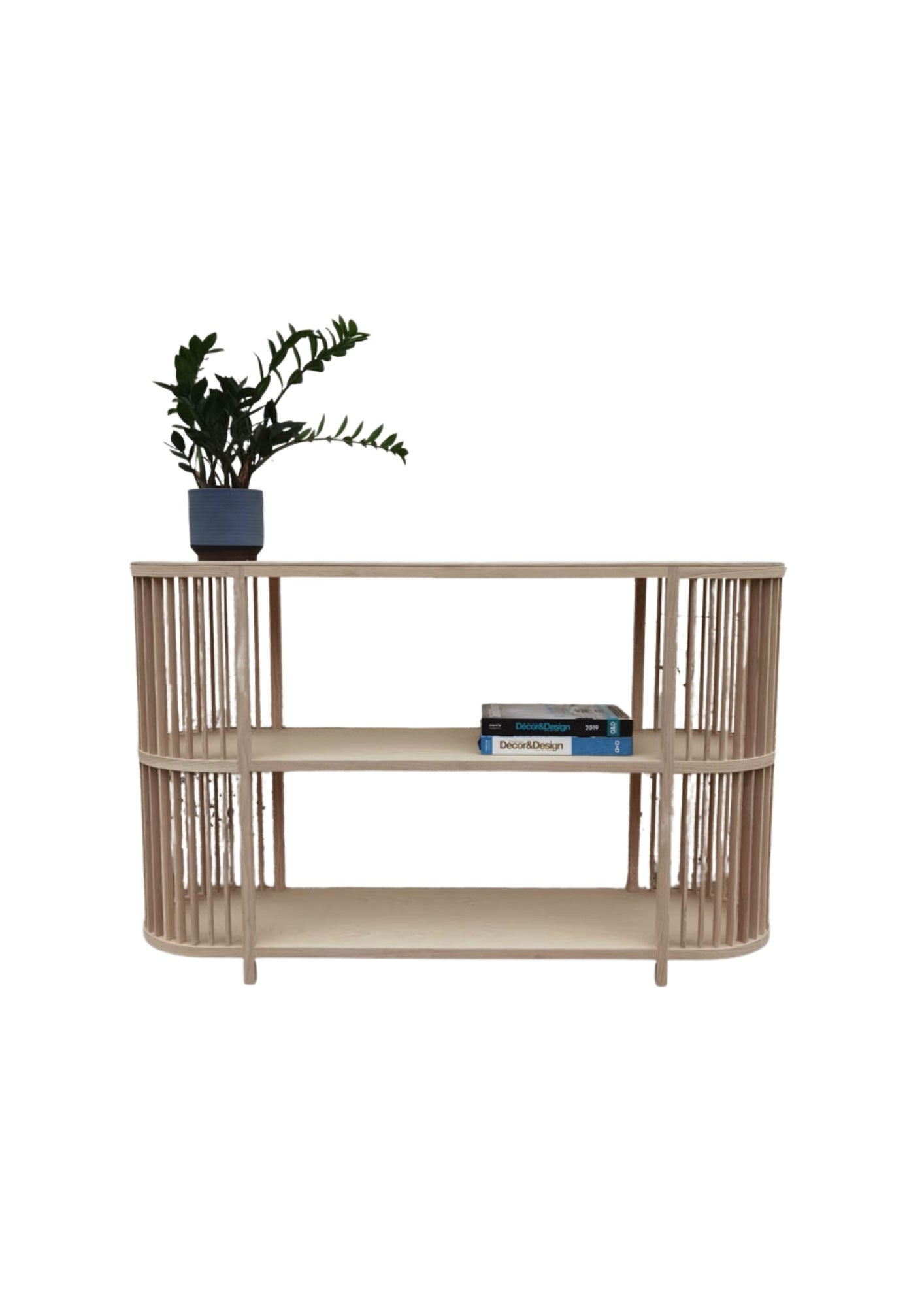 Reed Console 136cm - White Linen Pine