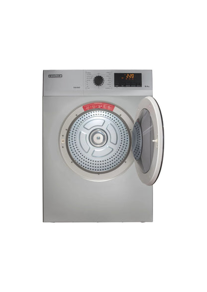 Swiss 8kg Silver Tumble Dryer TDEV80S