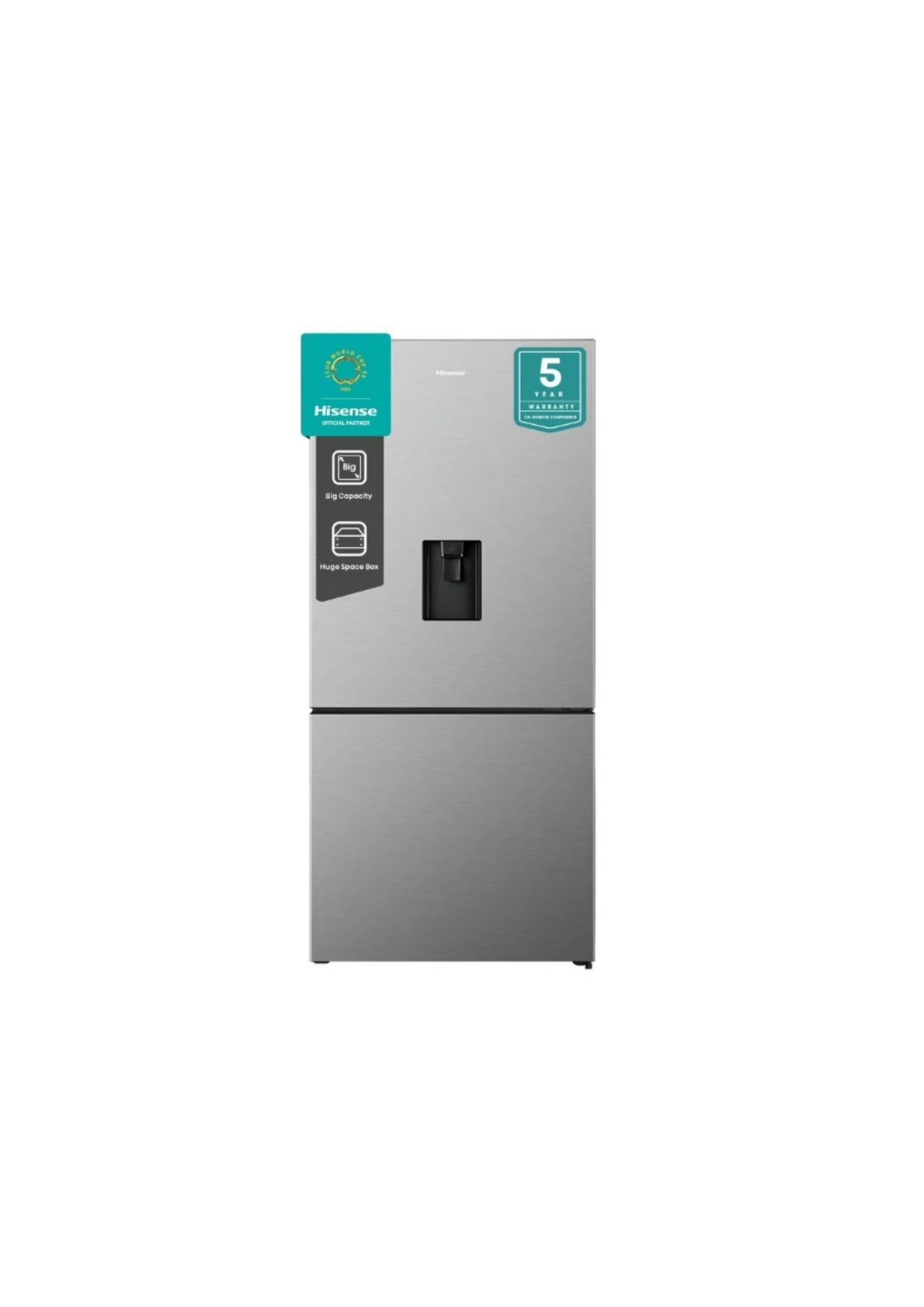 Hisense 463L Fridge Freezer H610BS-WD