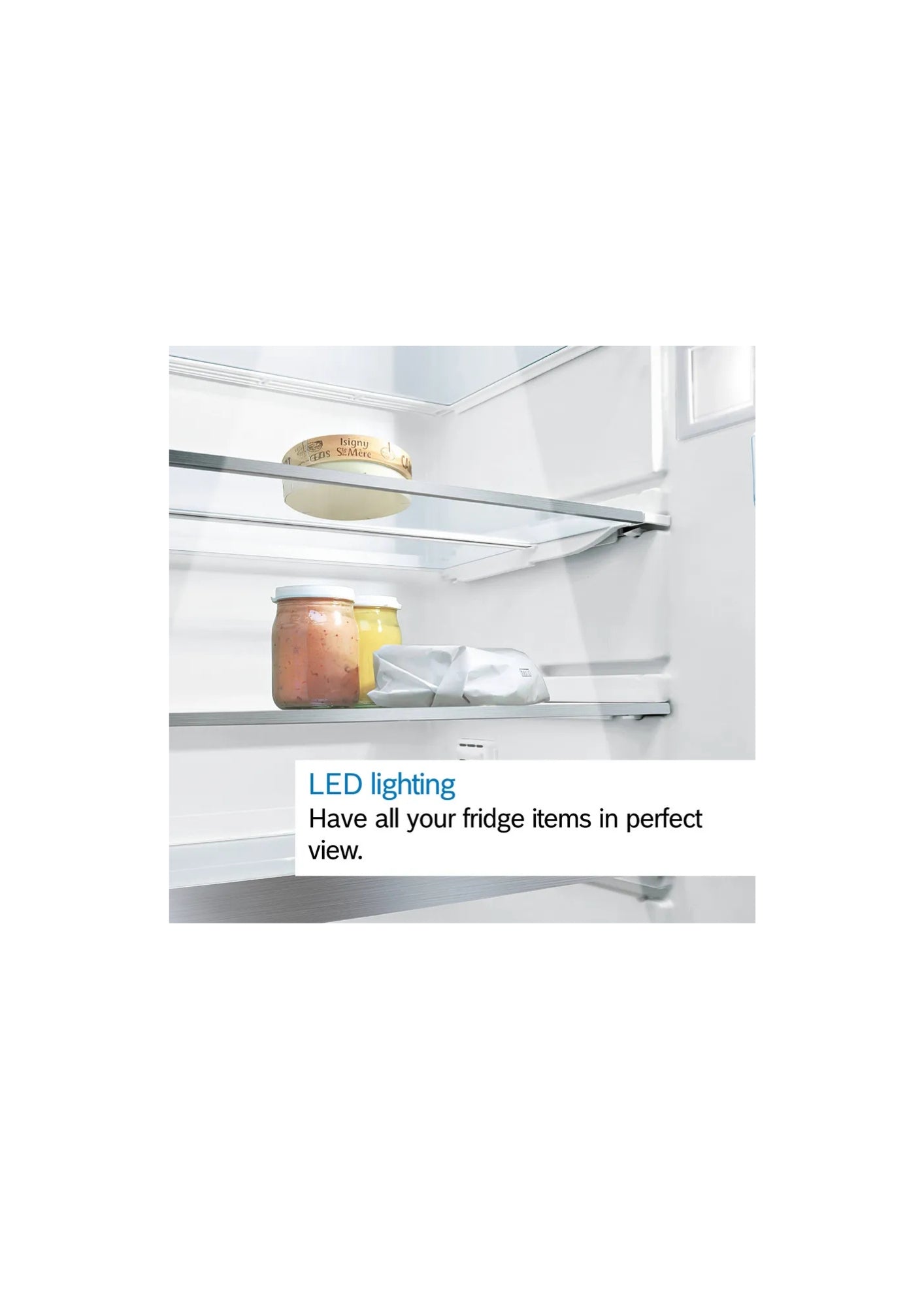 Bosch 264L Series 2  Freestanding Fridge-Freezer – Stainless Steel KGV33NL1AZ