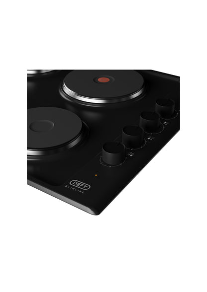 Defy 60cm Black Slimline Hob With Control Panel