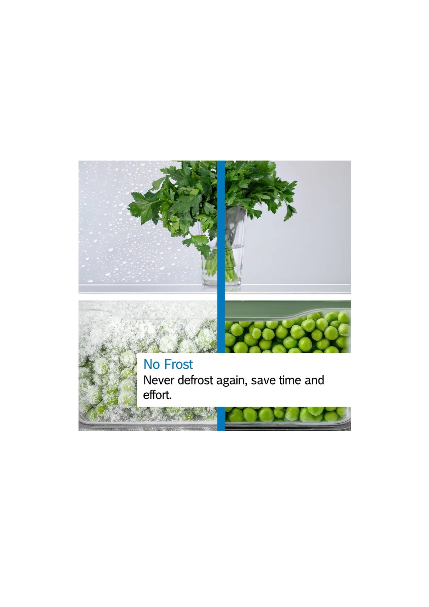 Bosch 264L Series 2  Freestanding Fridge-Freezer – Stainless Steel KGV33NL1AZ