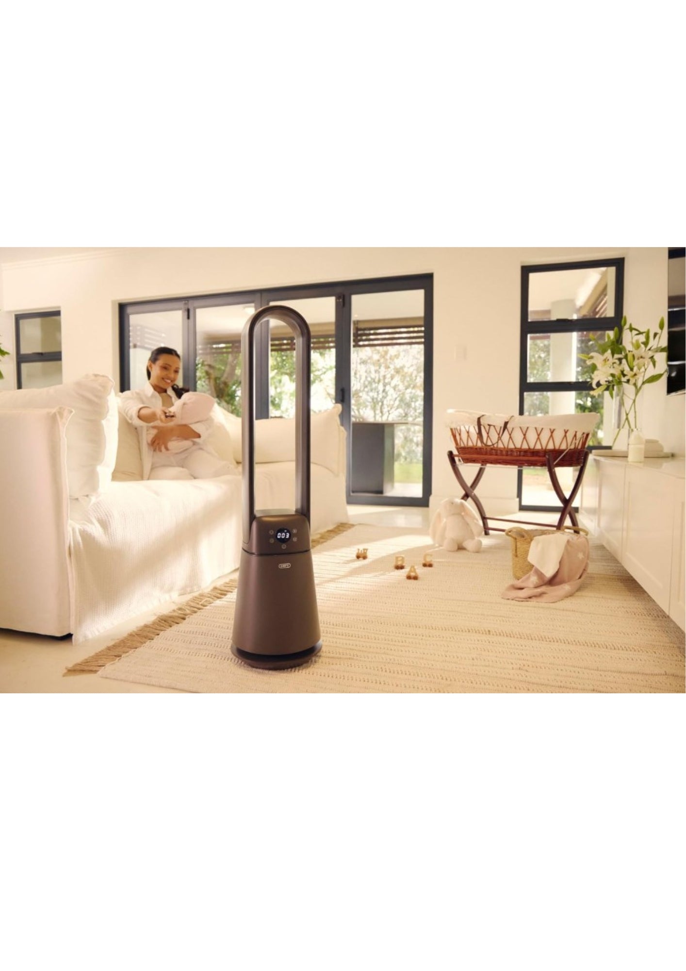 Defy DBF300 Metallic Grey Bladeless Fan