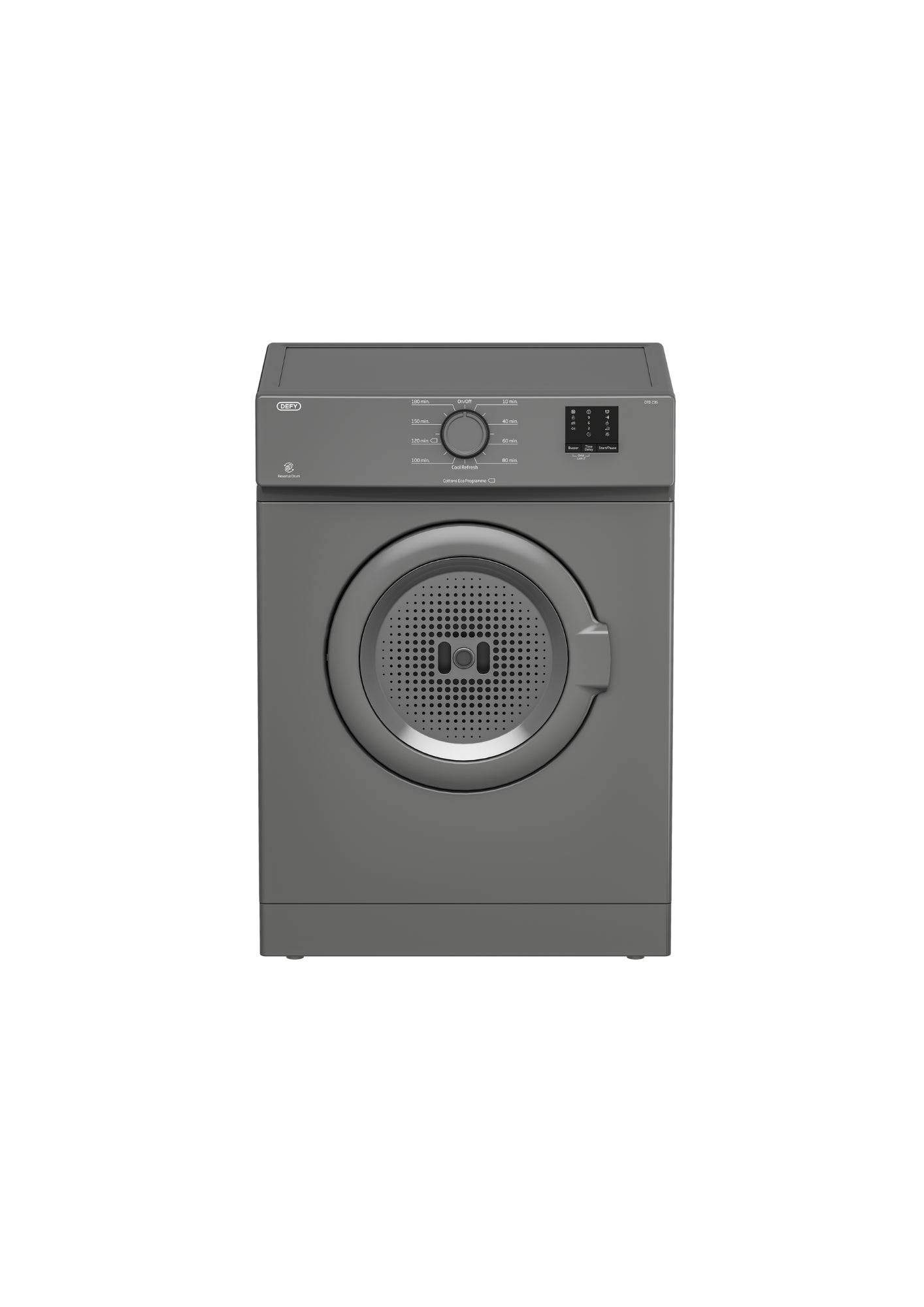 Defy 6kg Air Vented Tumble Dryer Manhattan Gray DTD236