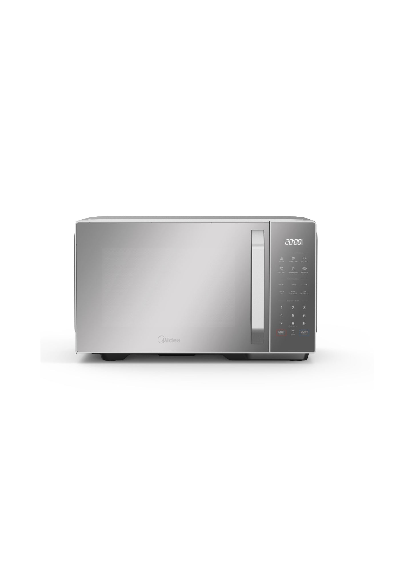 Midea 30l Silver Digital Microwave - EM30SILVER