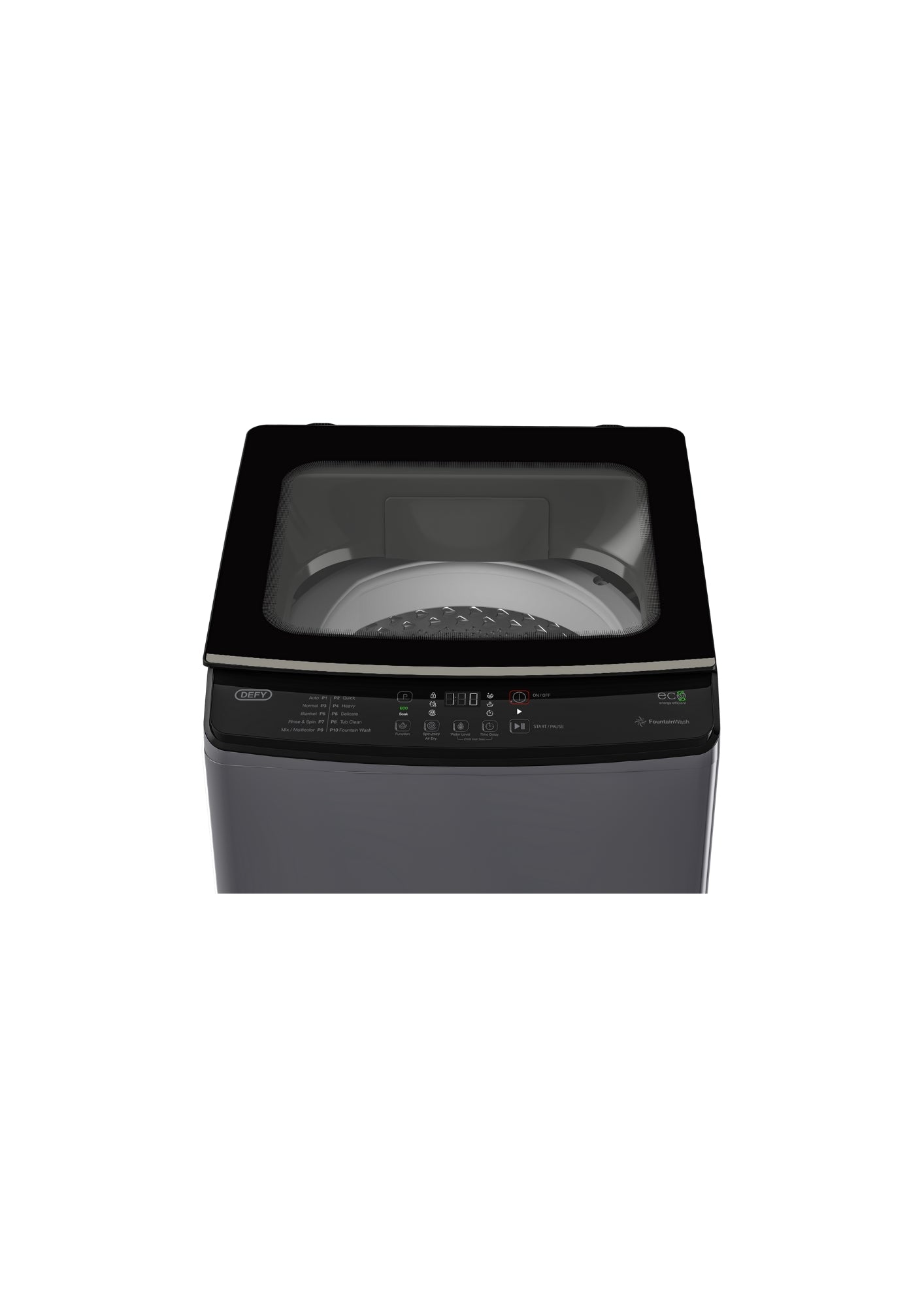 Defy 8kg Top Loader Fountain Wash Manhattan Gray DTL 165