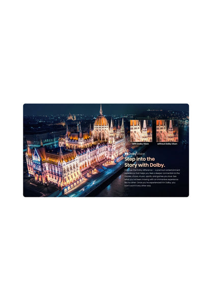 Hisense 50" QLED 4K VIDAA Smart TV ELED50E7N