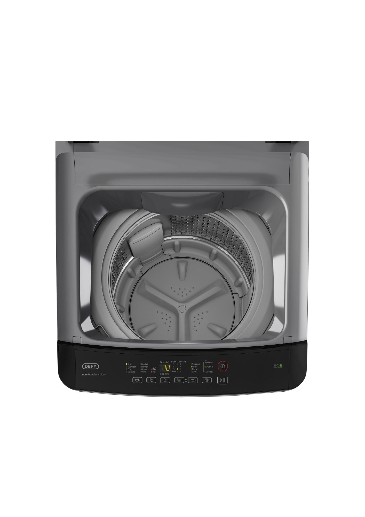 Defy 14kg Top Loader Washing Machine – Manhattan Grey