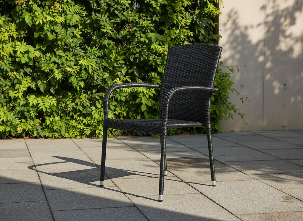Bondi Eco Patio Chair - Polly Rattan Stackable