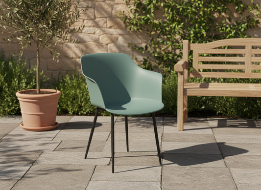 Envy Patio Chair - Dusty Green