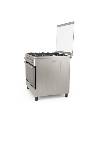 Ferre 90cm 5 Gas Burner Stove (1 Wok Burner) With Electric Oven 59S50E3