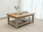 HAVANT Coffee Table 112cm - Hollyhock / Gunsmoke (Oak)