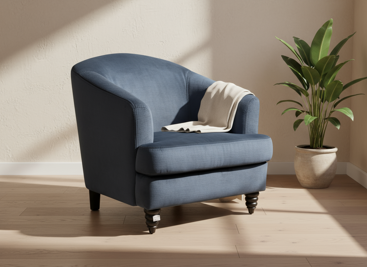 Ntombi Tub Chair - Linville Navy
