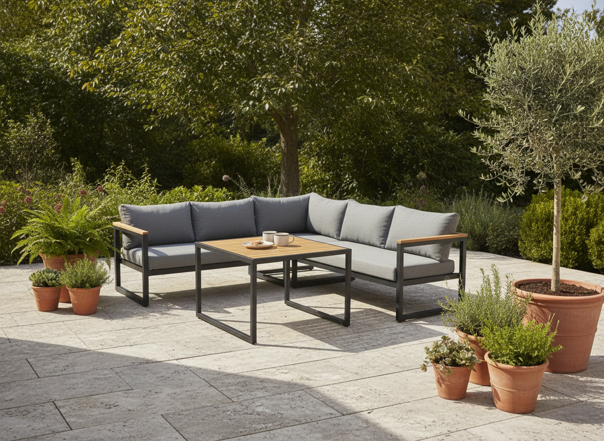 Oracle 2-Piece Corner & Table Patio Set
