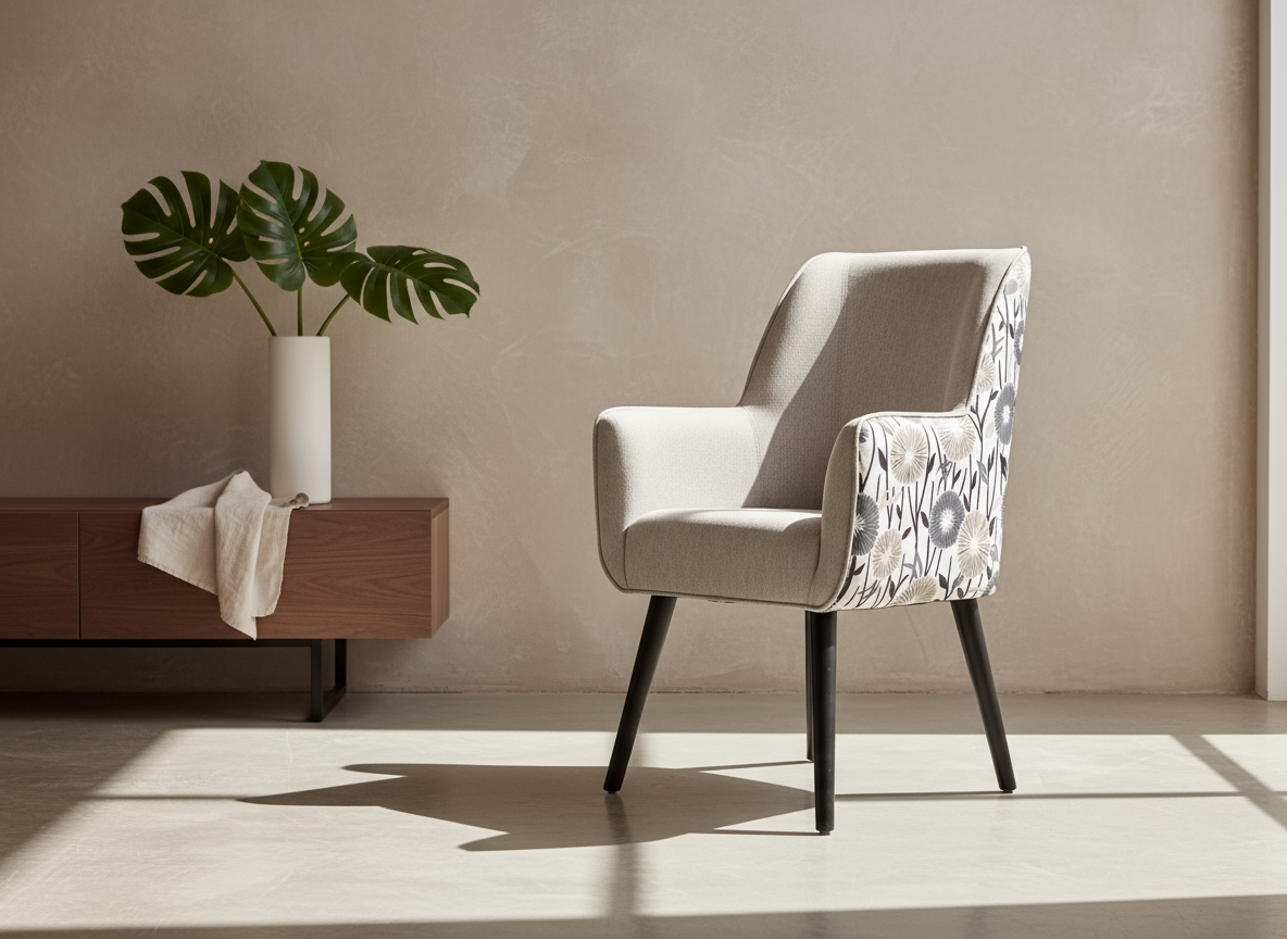 Stella Dining Chair - Zinnia Natural and James Pelican