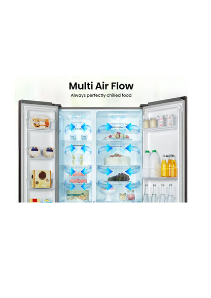 Hisense 508L Side By Side Fridge-Freezer H670SIT
